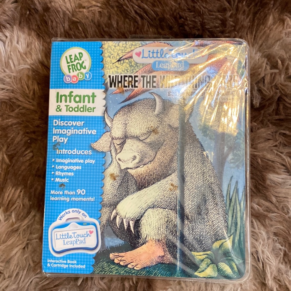 LeapFrog LittleTouch Where the Wild Things Are Book Audio Insert Case